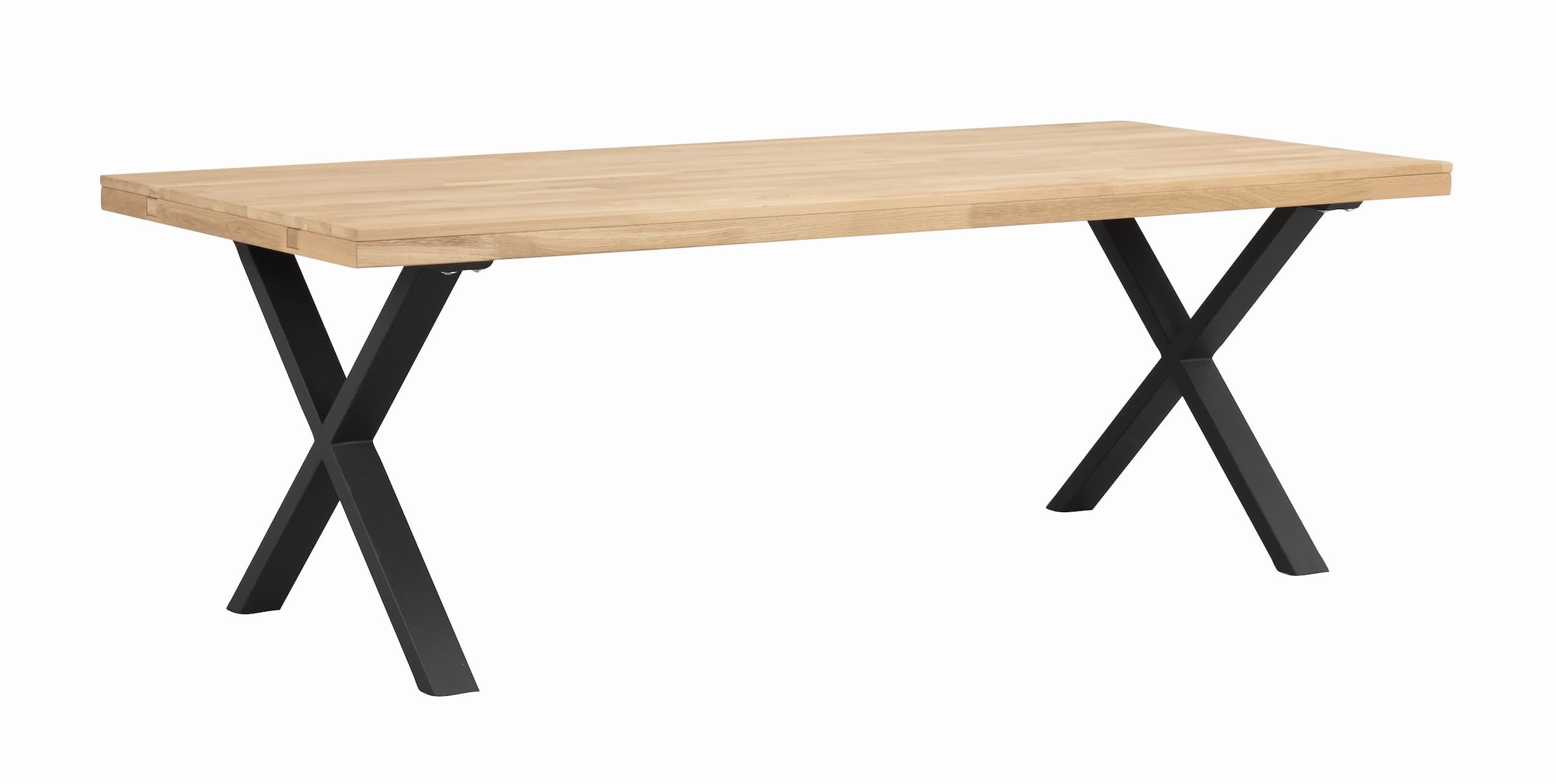 Brooklyn Esstisch X-Bein Eiche 220cm