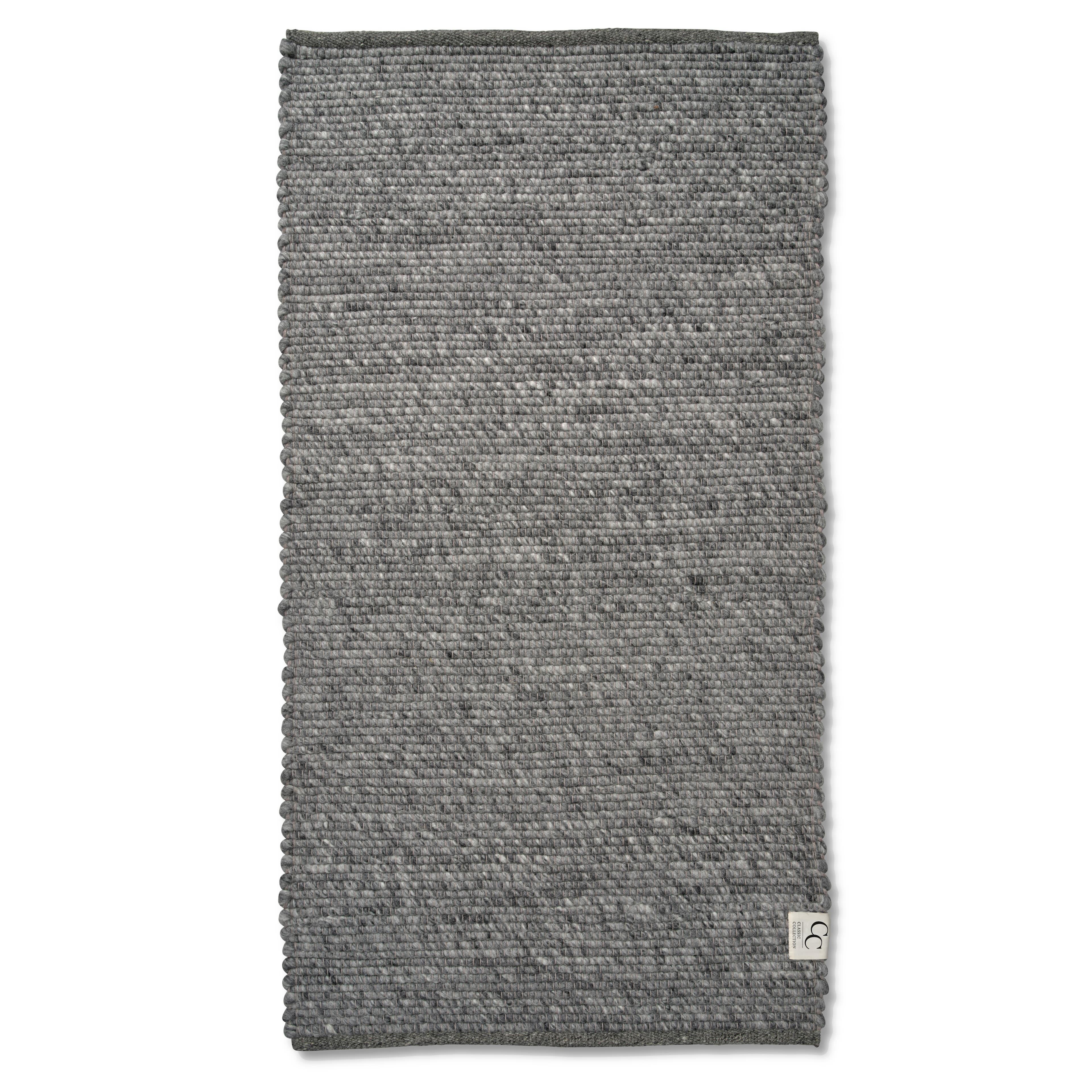 Merino Läufer Granit 80x150