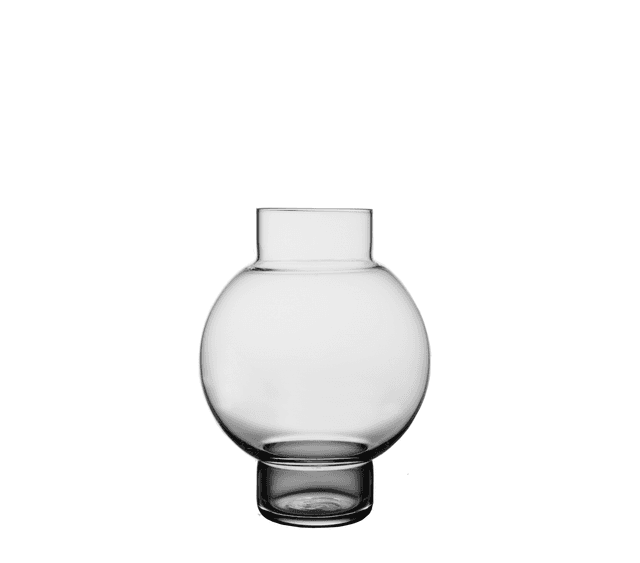 Tokyo Vase/Kerzenhalter Klar 13cm