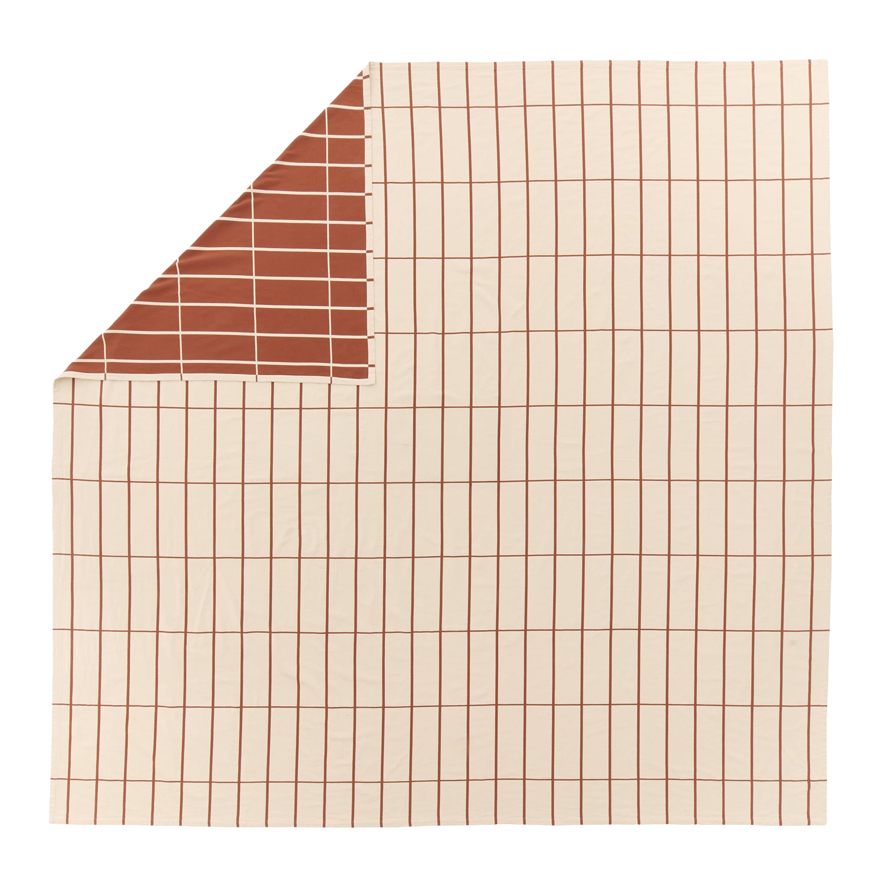 Tiiliskivi Tagesdecke Off White/Chestnut 260x260