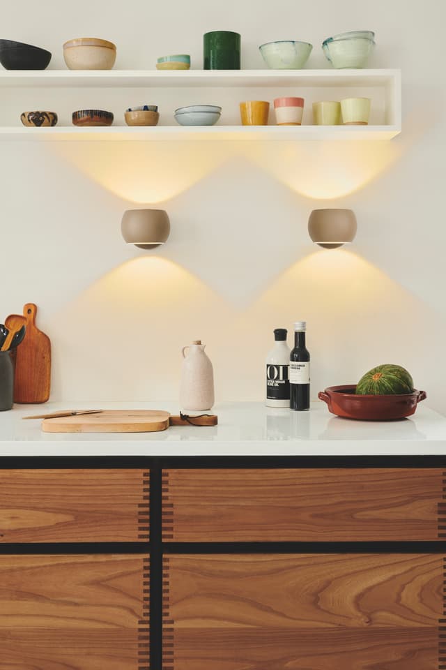 Belir Wandlampe Braun