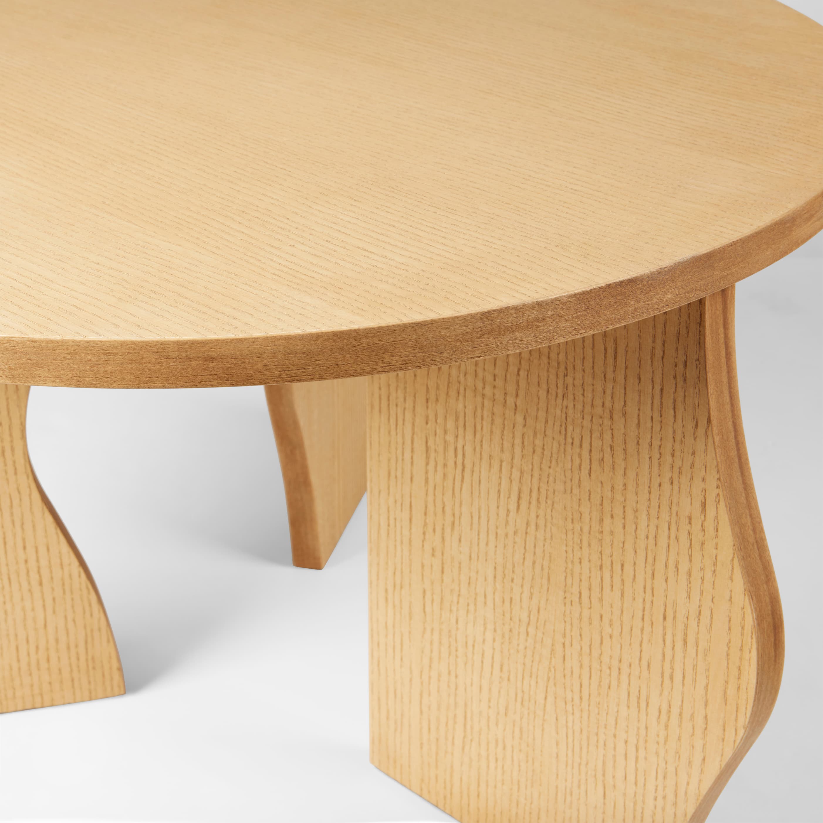 Brook Coffee Table Natural Ø60