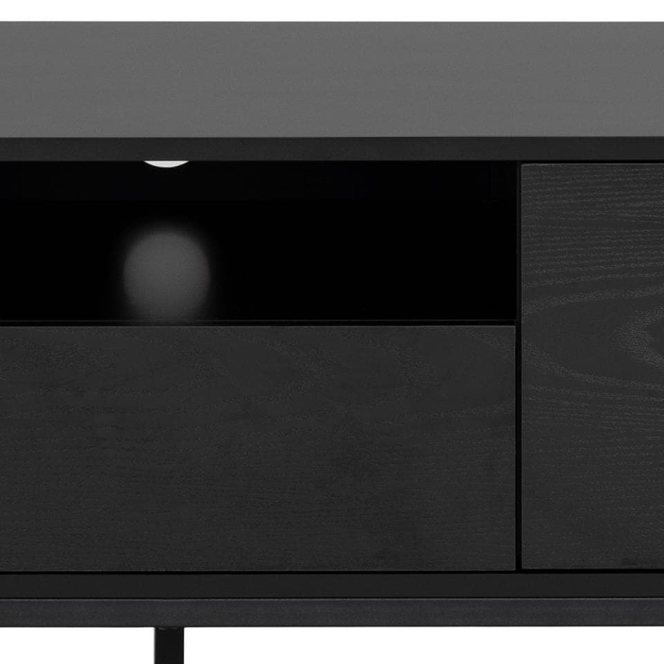 Vera TV-Schrank Schwarz 140cm