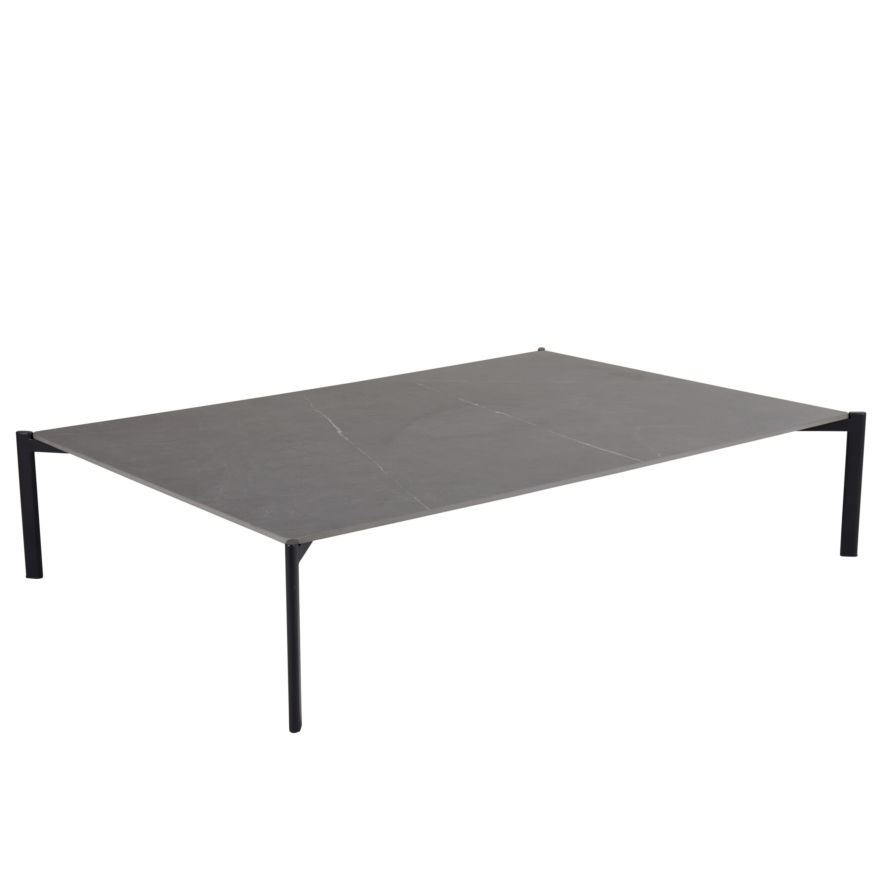 Hallavara Soffbord Svart/grå 162x112