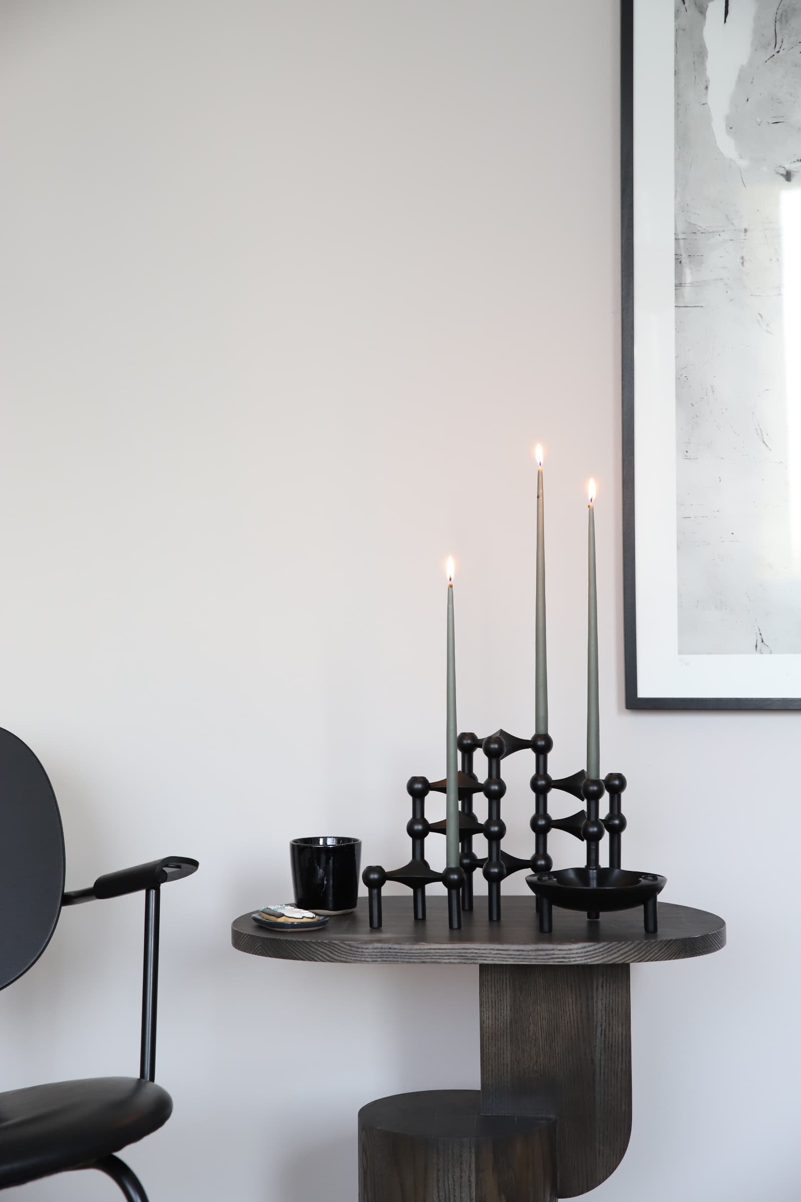 STOFF Nagel Skål Black