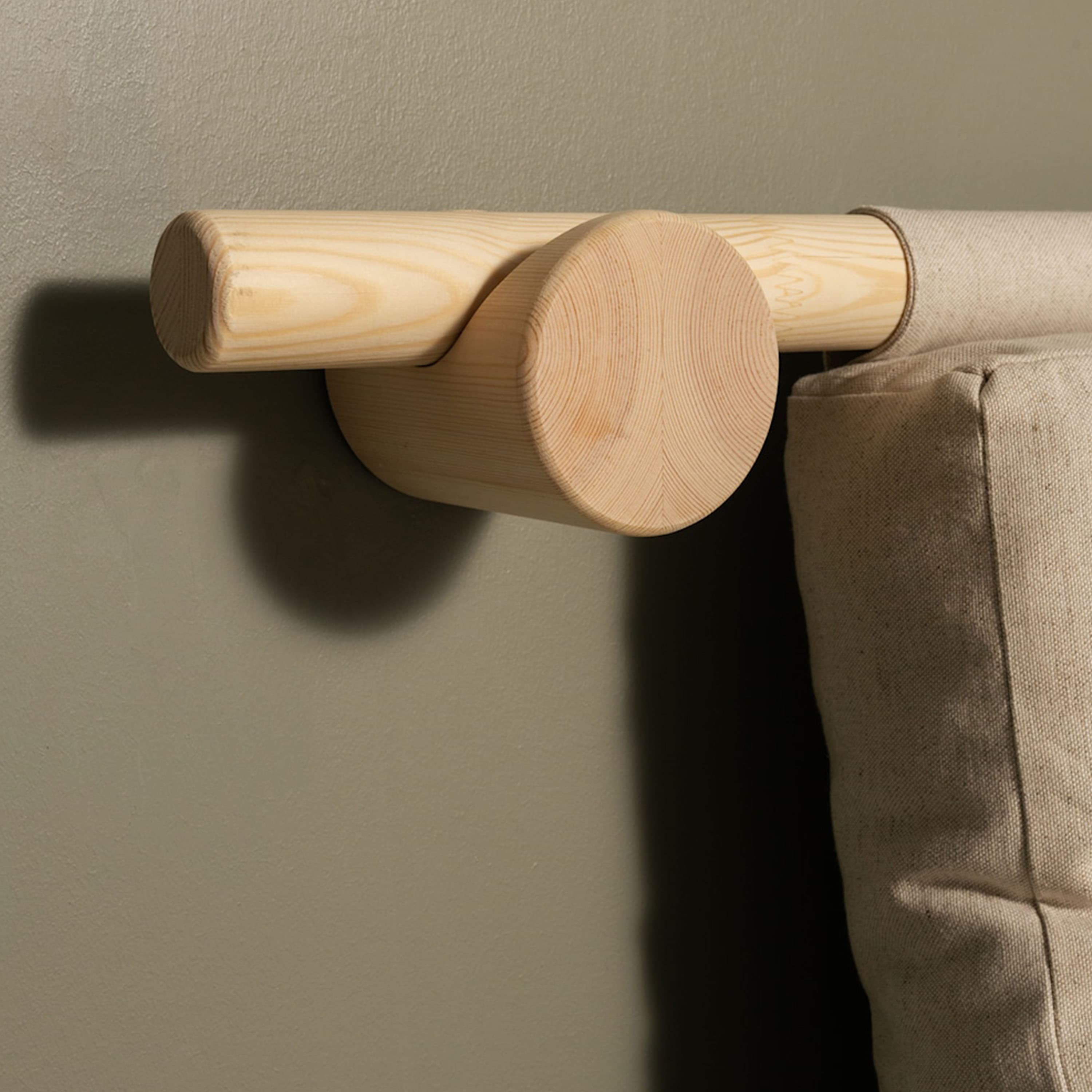 Hooked Schlafsofa Raw/Natural 135x200