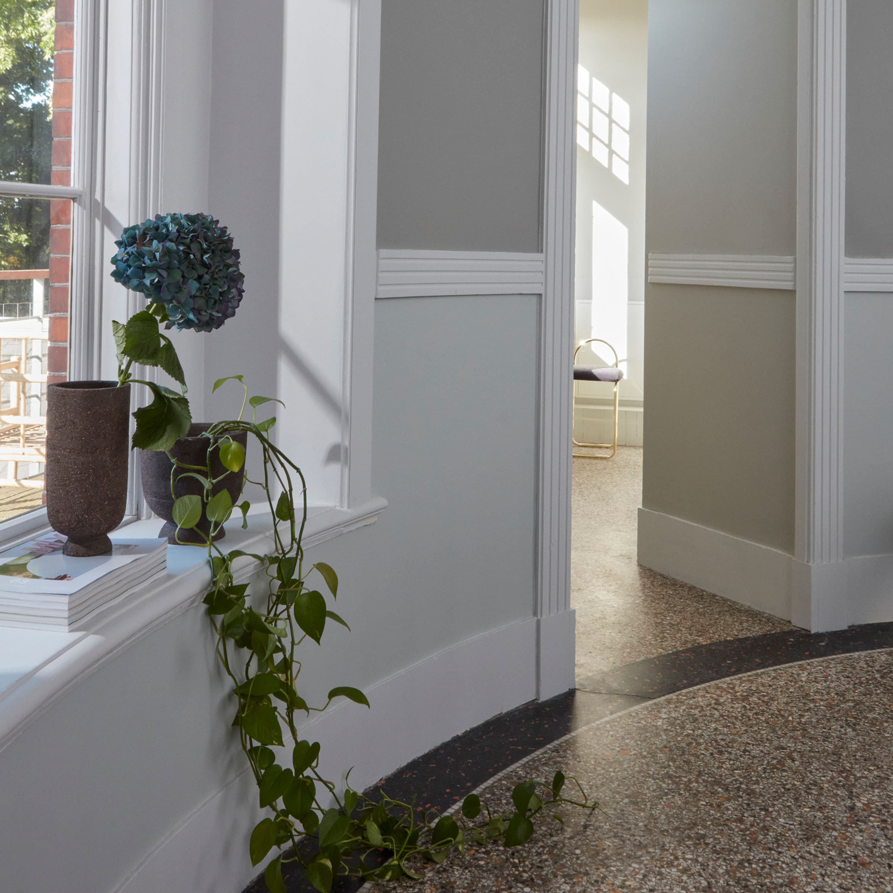Terra Blumentopf Java brown 20x20