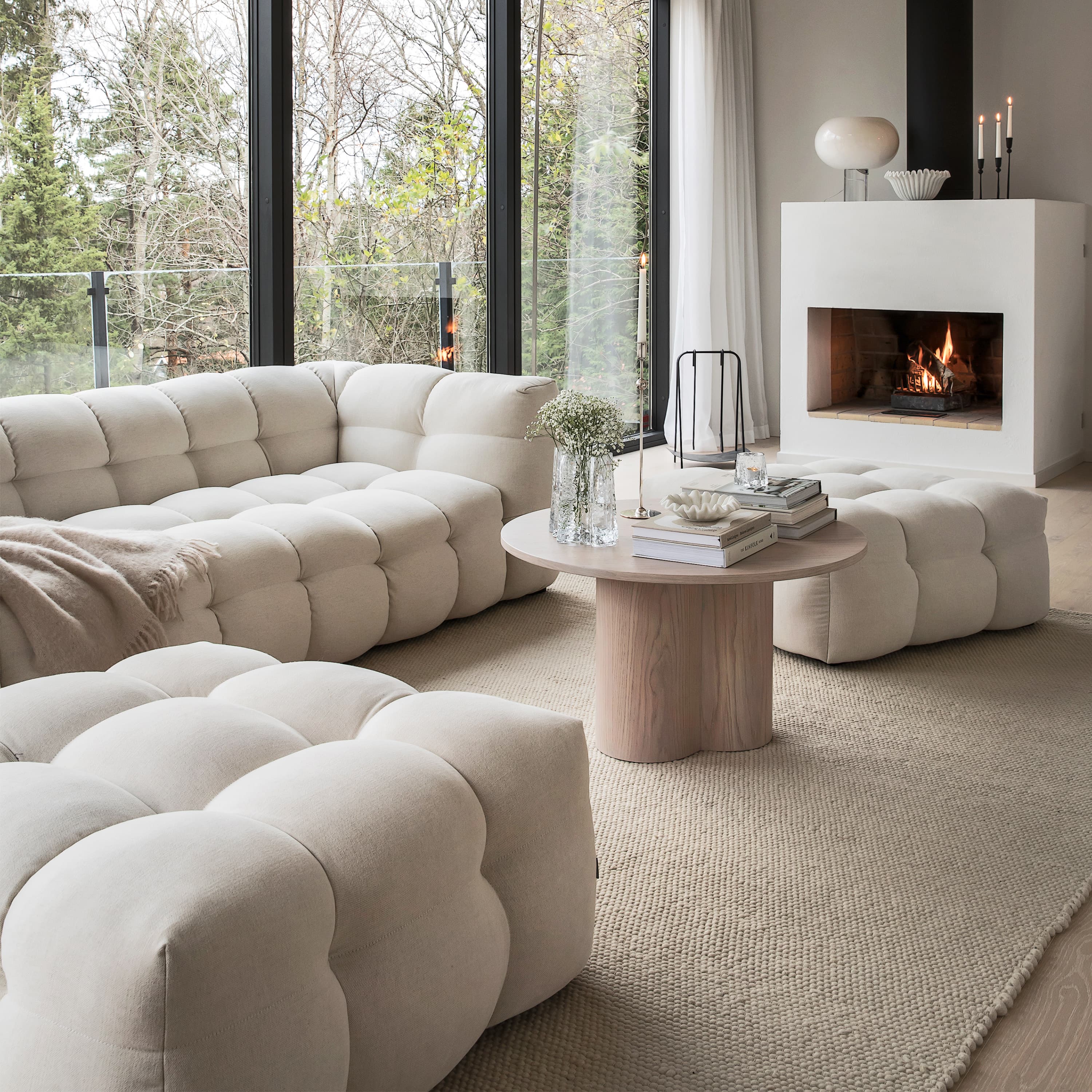 Billie 4-Sitzer Sofa Nature