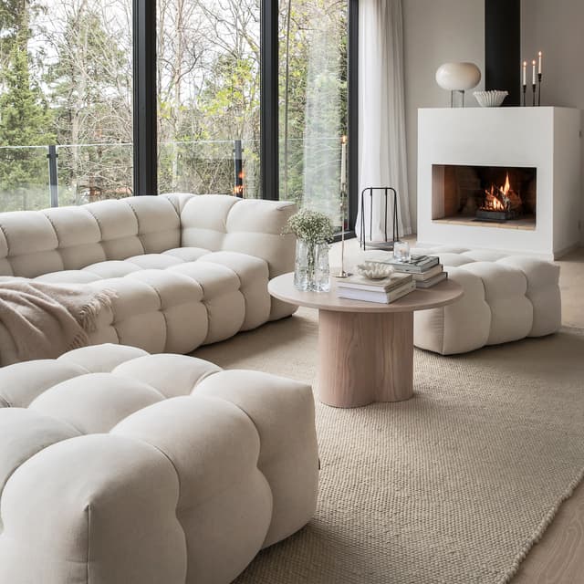 Billie 4-Sitzer Sofa Nature