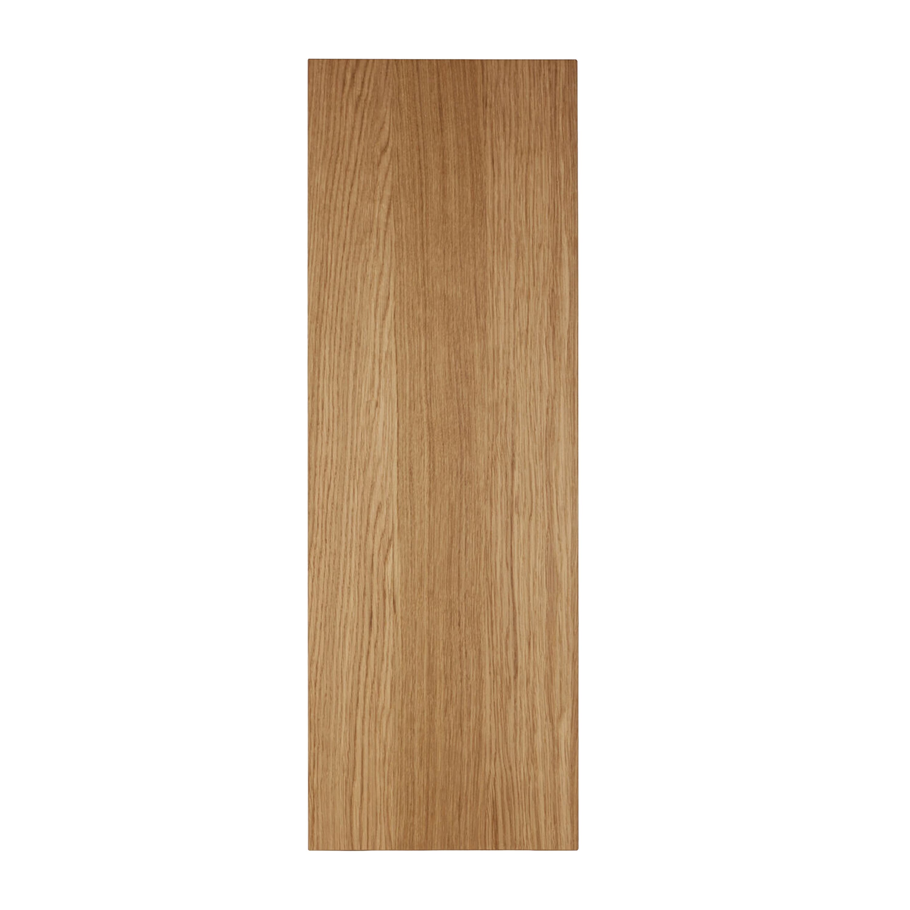Pythagoras Shelf Natural Oak 27x80cm