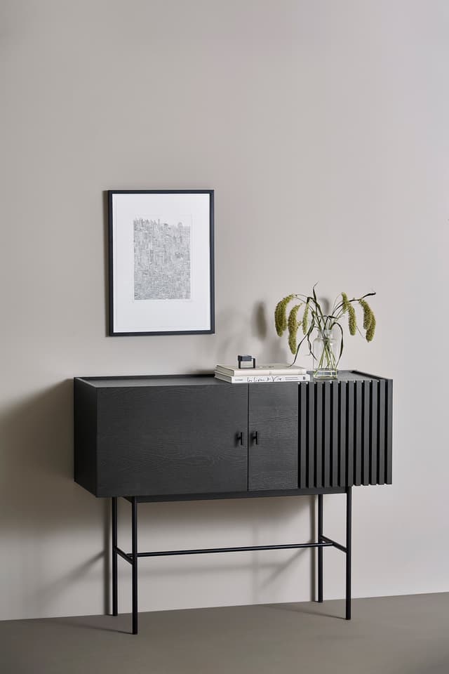 Array Sideboard Black 120cm