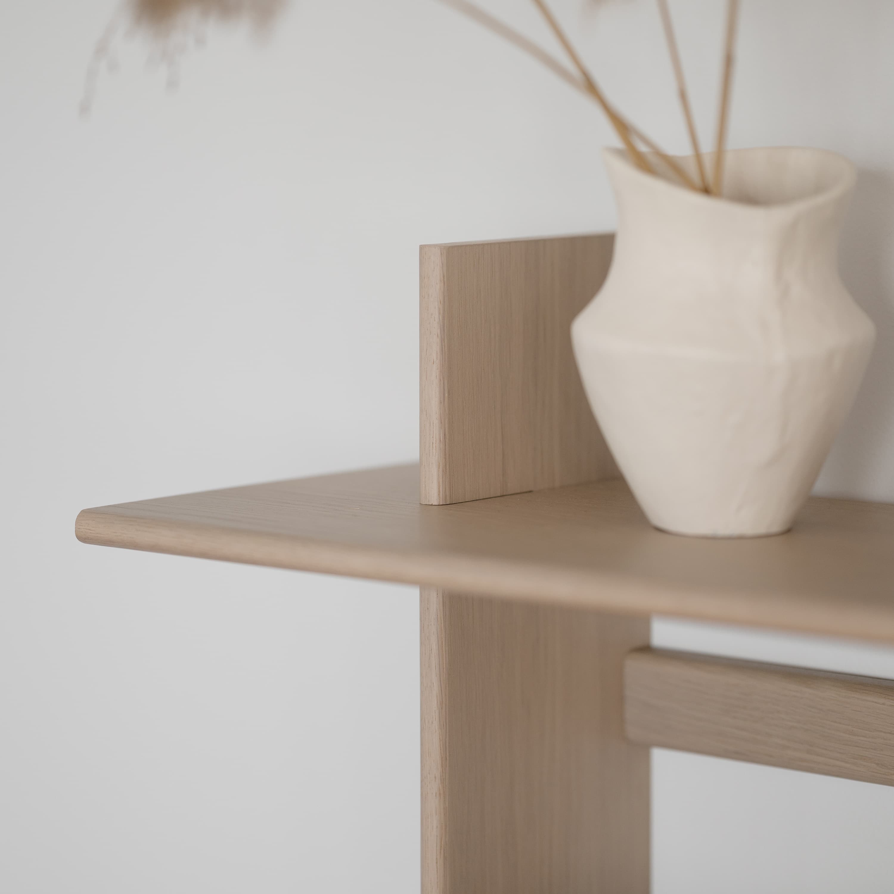Westlock Wandregal Weiß pigmentierte Eiche 75x48