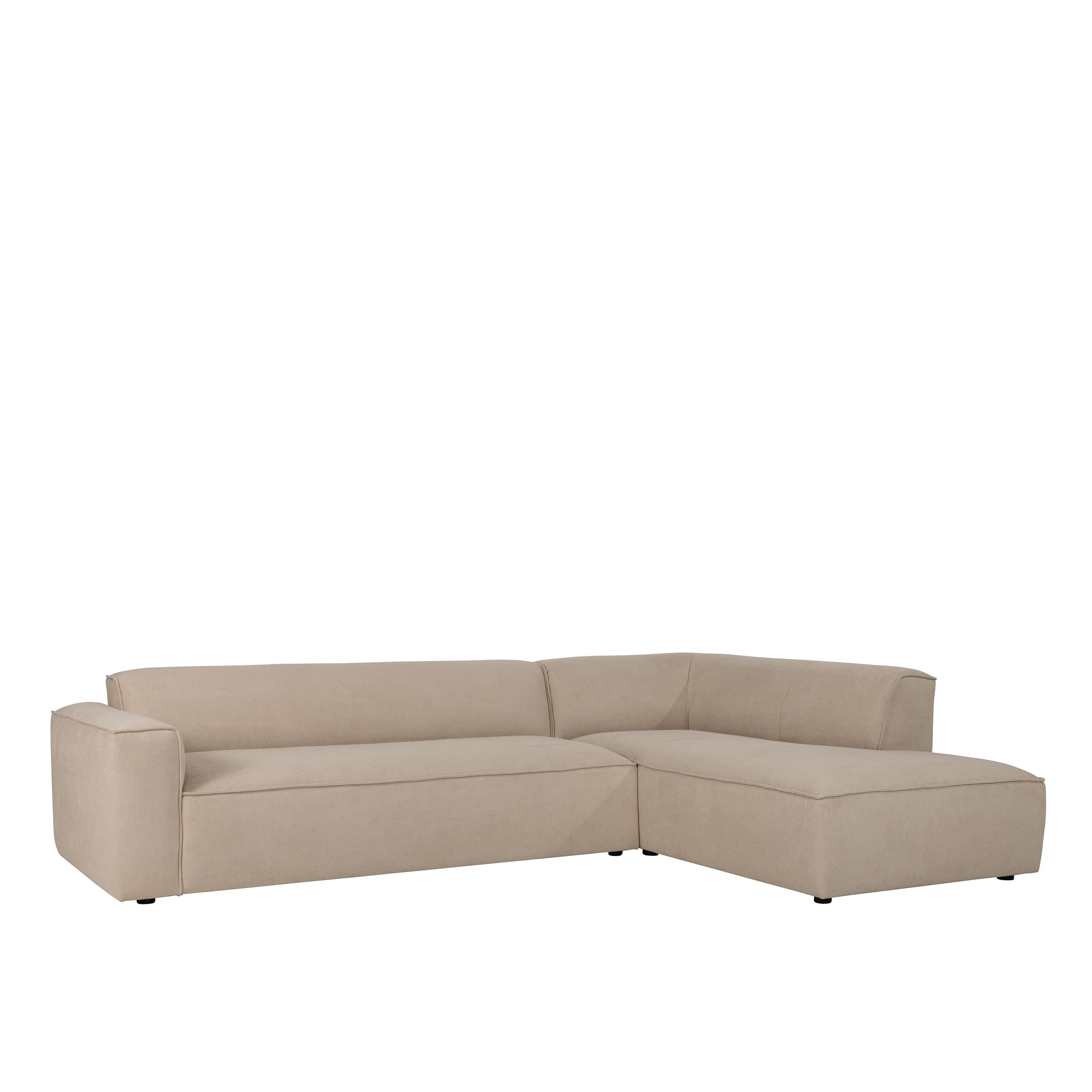 Bobbie Ecksofa Rechts Beige 311x217 cm