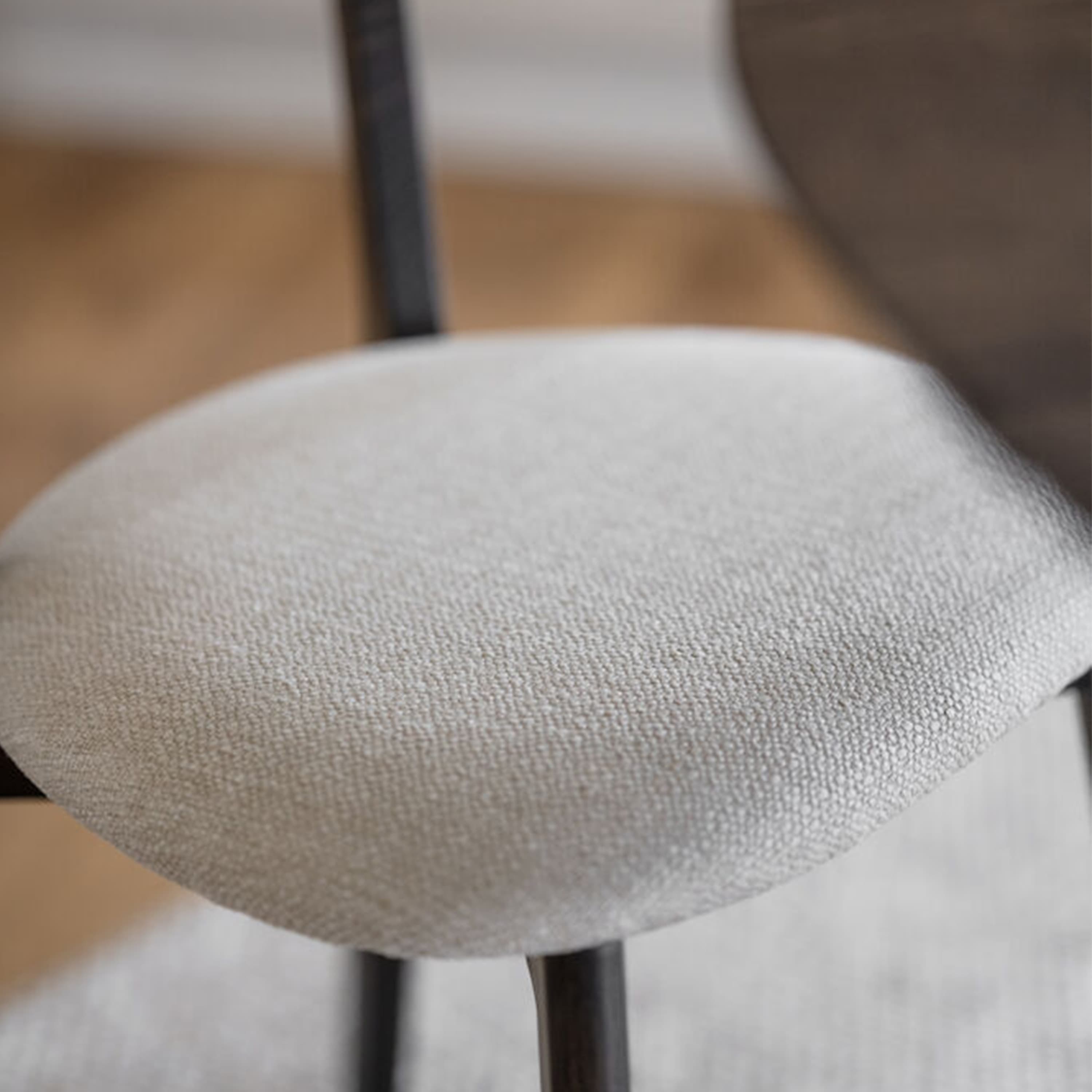 Ami Esszimmerstuhl Braun Eiche/Beige