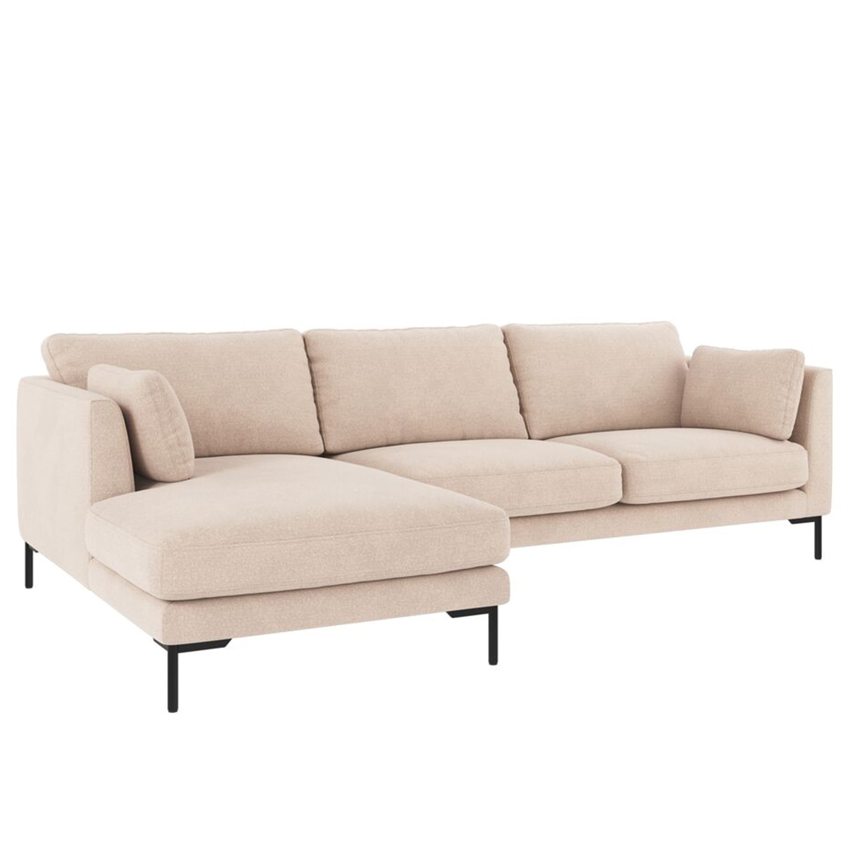Corwin 3,5-sits Soffa Schäslong Vänster Beige