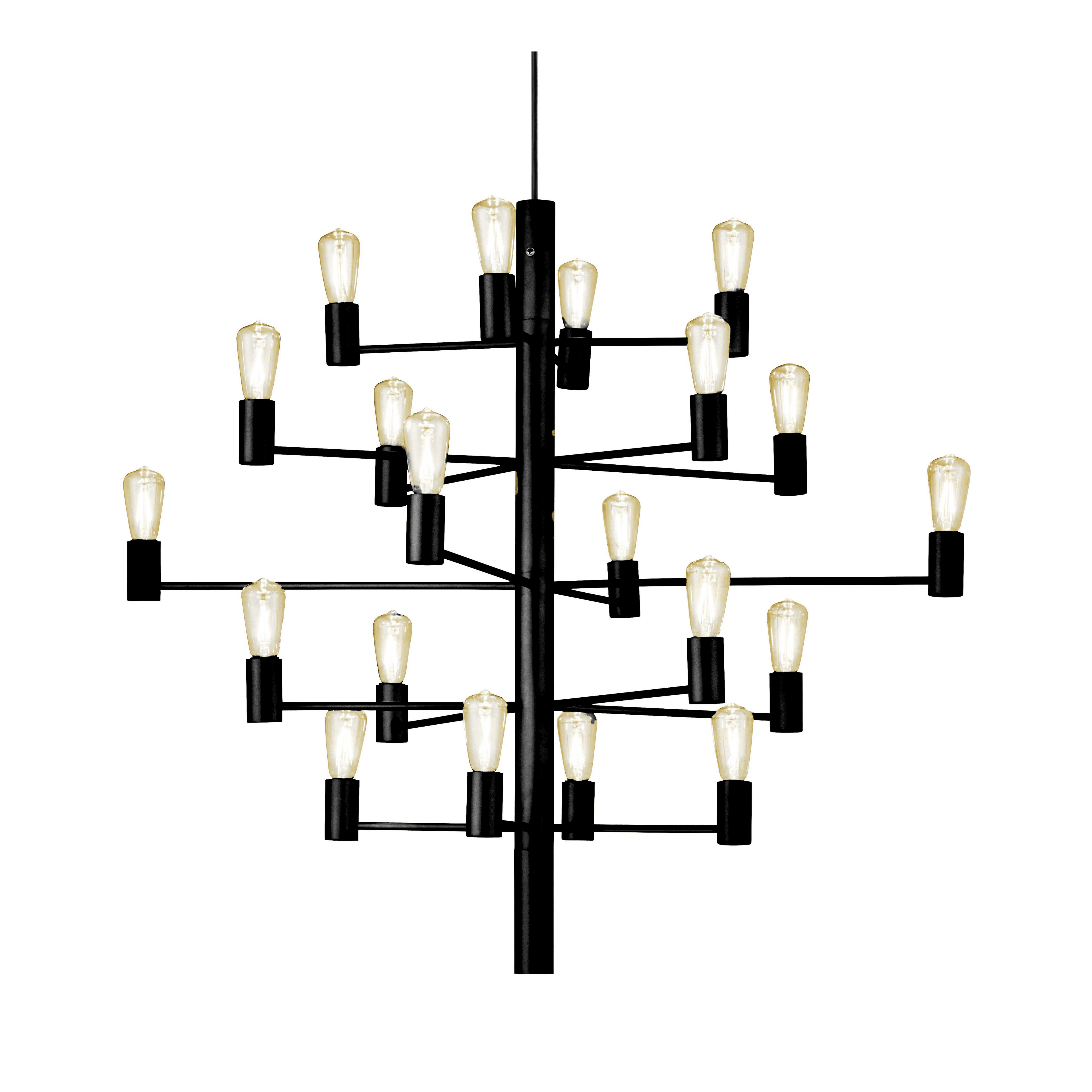 Manola 20 LED-Deckenleuchte Schwarz