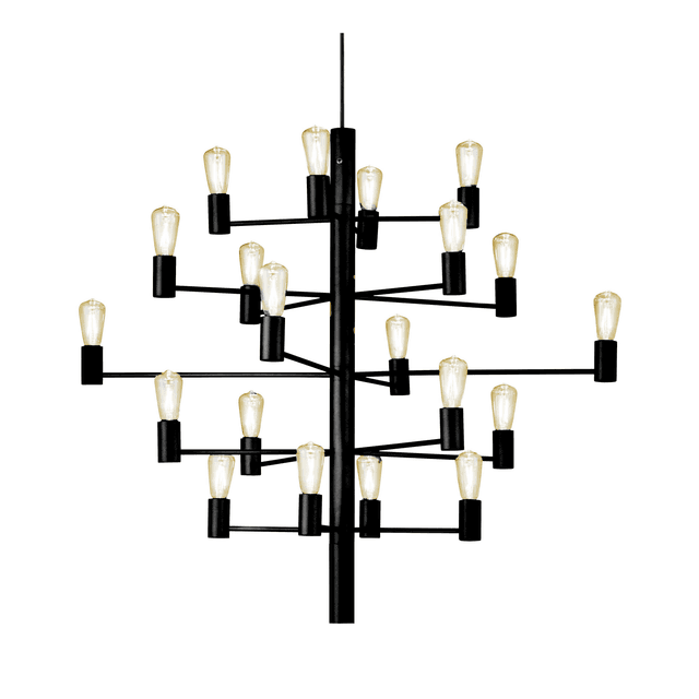 Manola 20 LED-Deckenleuchte Schwarz