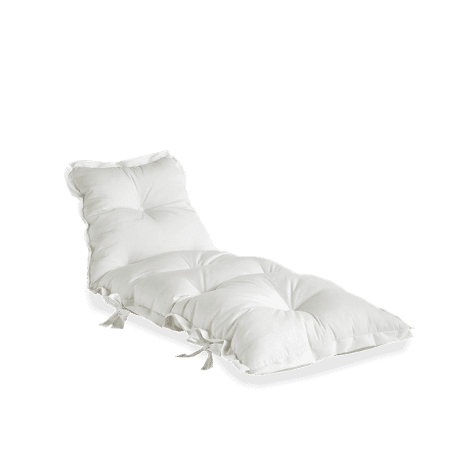 Sit And Sleep Outdoor Lounge-Matratze Weiß