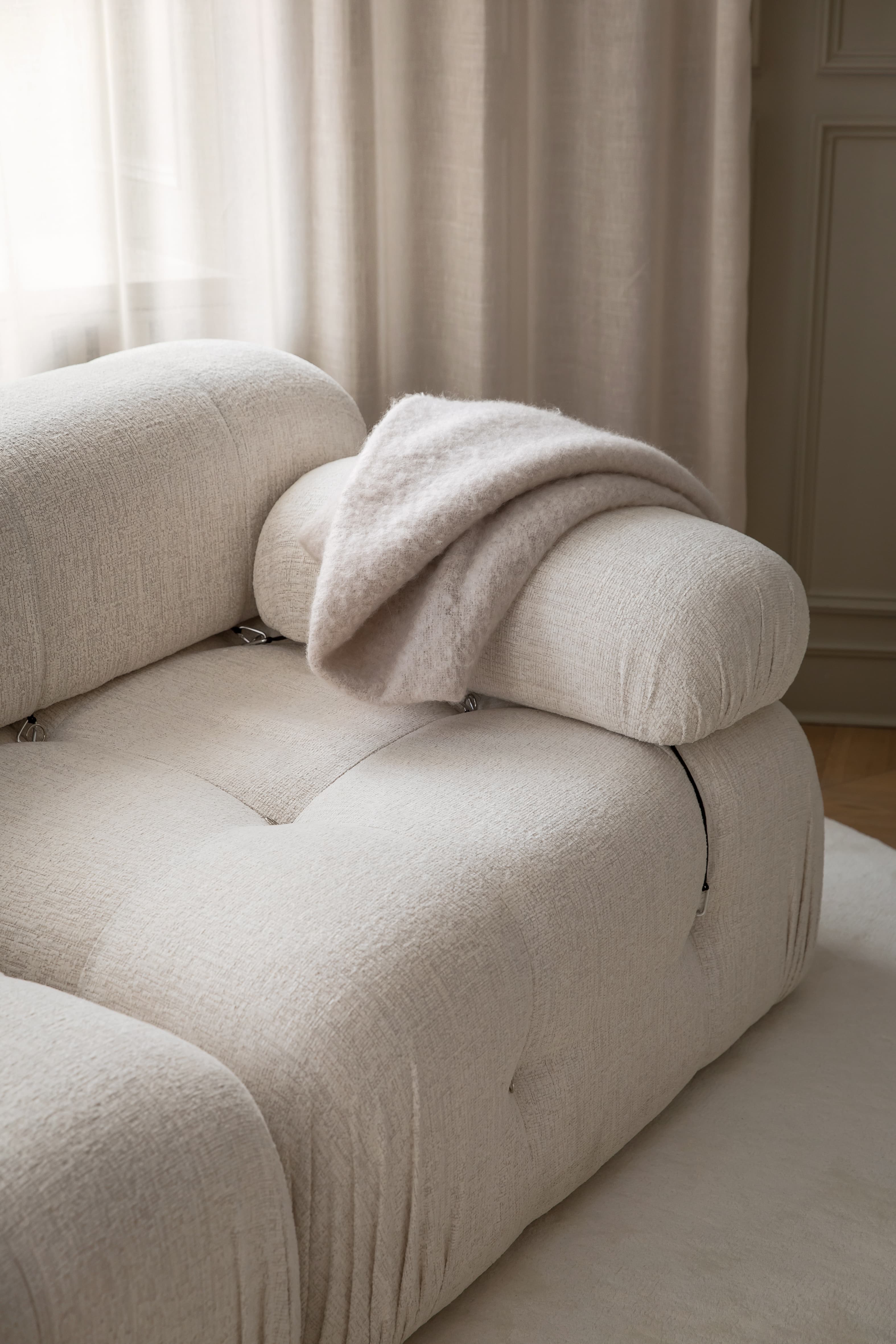Blanca 3-Sitzer Divansofa Creme