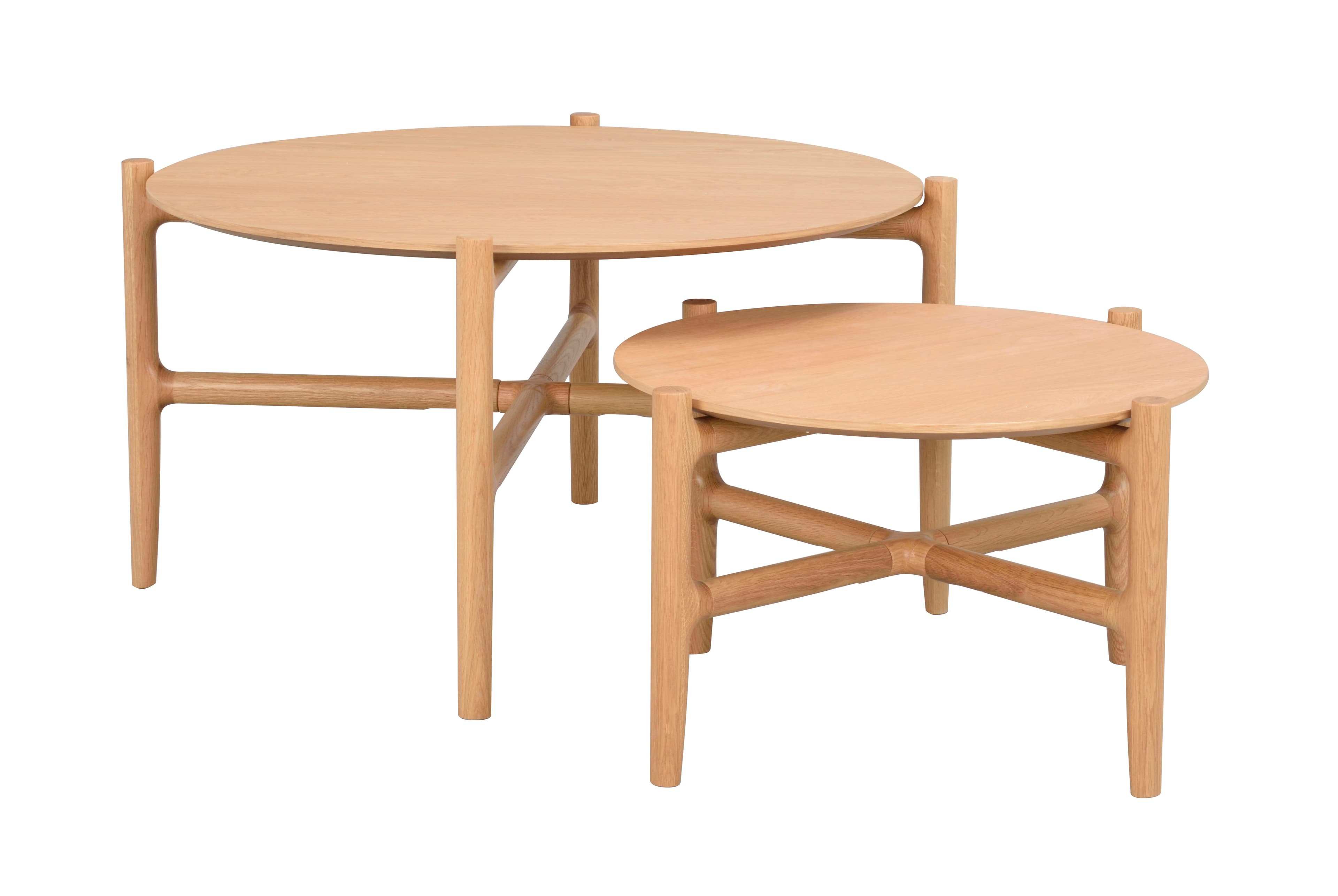 Holton Coffee Table Round Oak Ø87cm