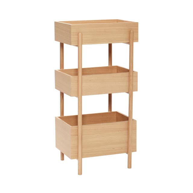 Stack Beistelltisch FSC-Eiche 43x90cm