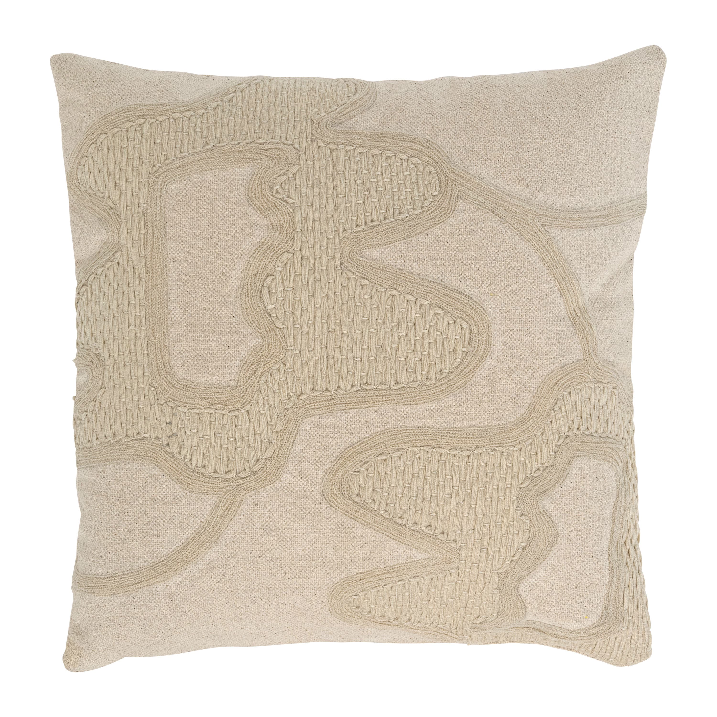 Kedi Decorative Cushion Off White 50x50