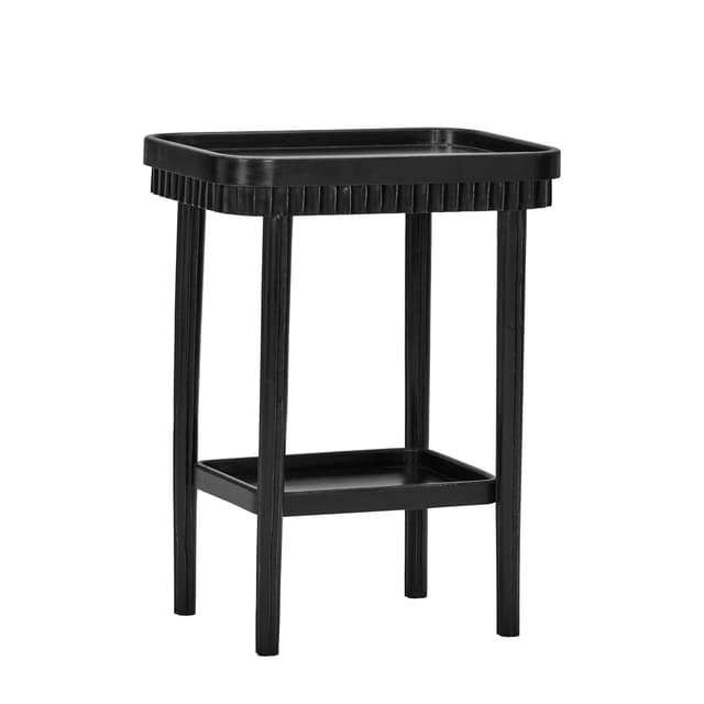 Mesa Beistelltisch Schwarz 61x78