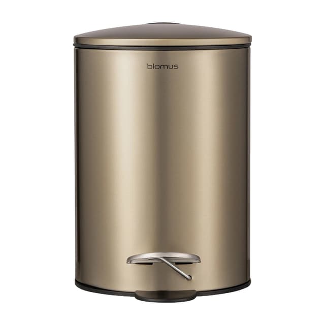 Tubo Pedal Bin Brass 3L
