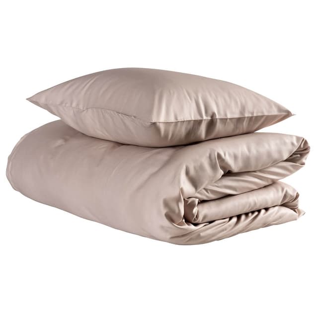 Single Duvet Cover Set Bamboo Sand 150x210cm/50x60cm