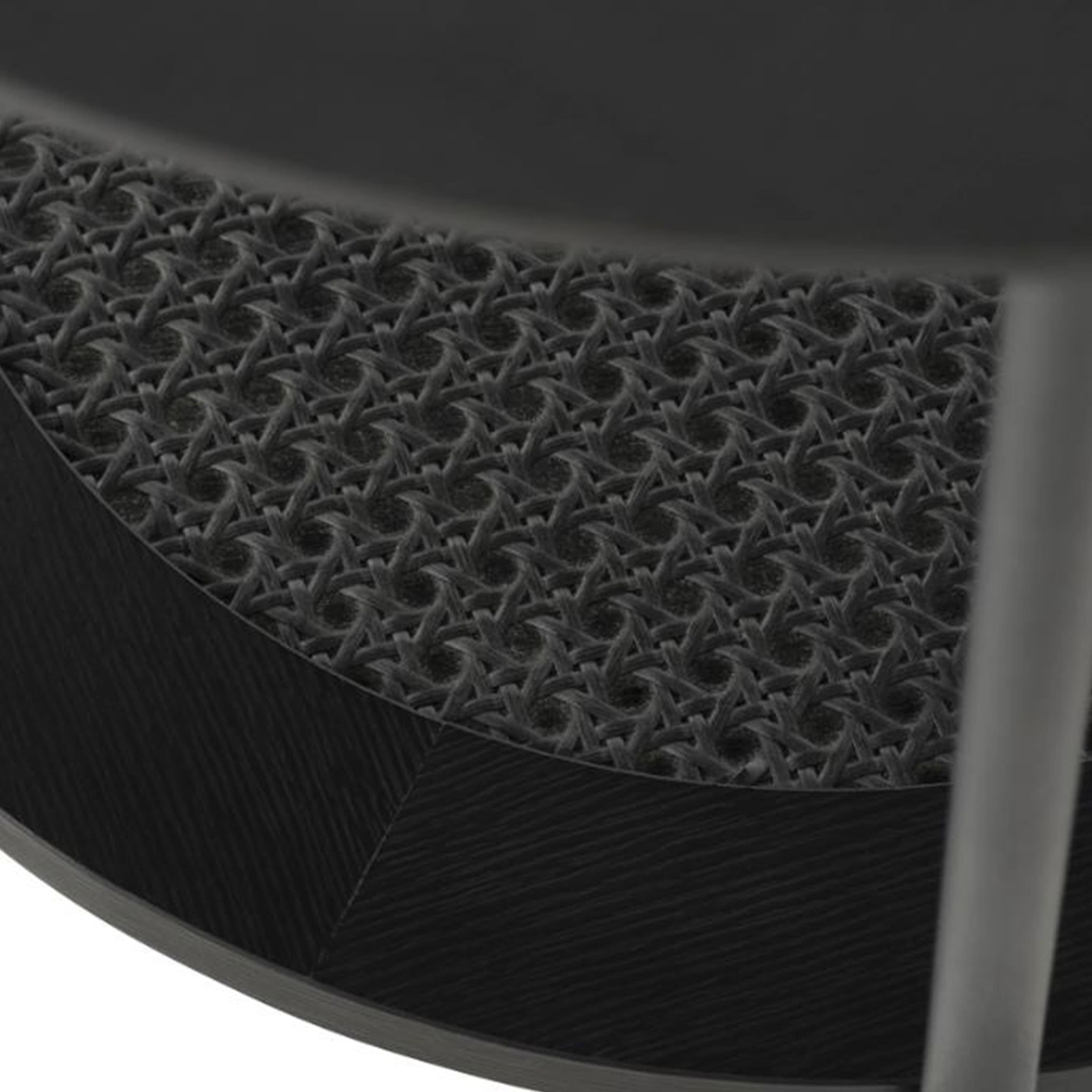 Elin Side Table Black Ø50