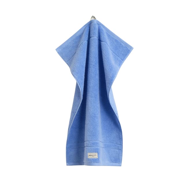 Organic Premium Terry Handtuch Palace Blue 50x70