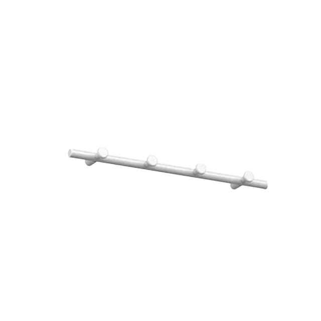 Classic Hook Rail White 60cm