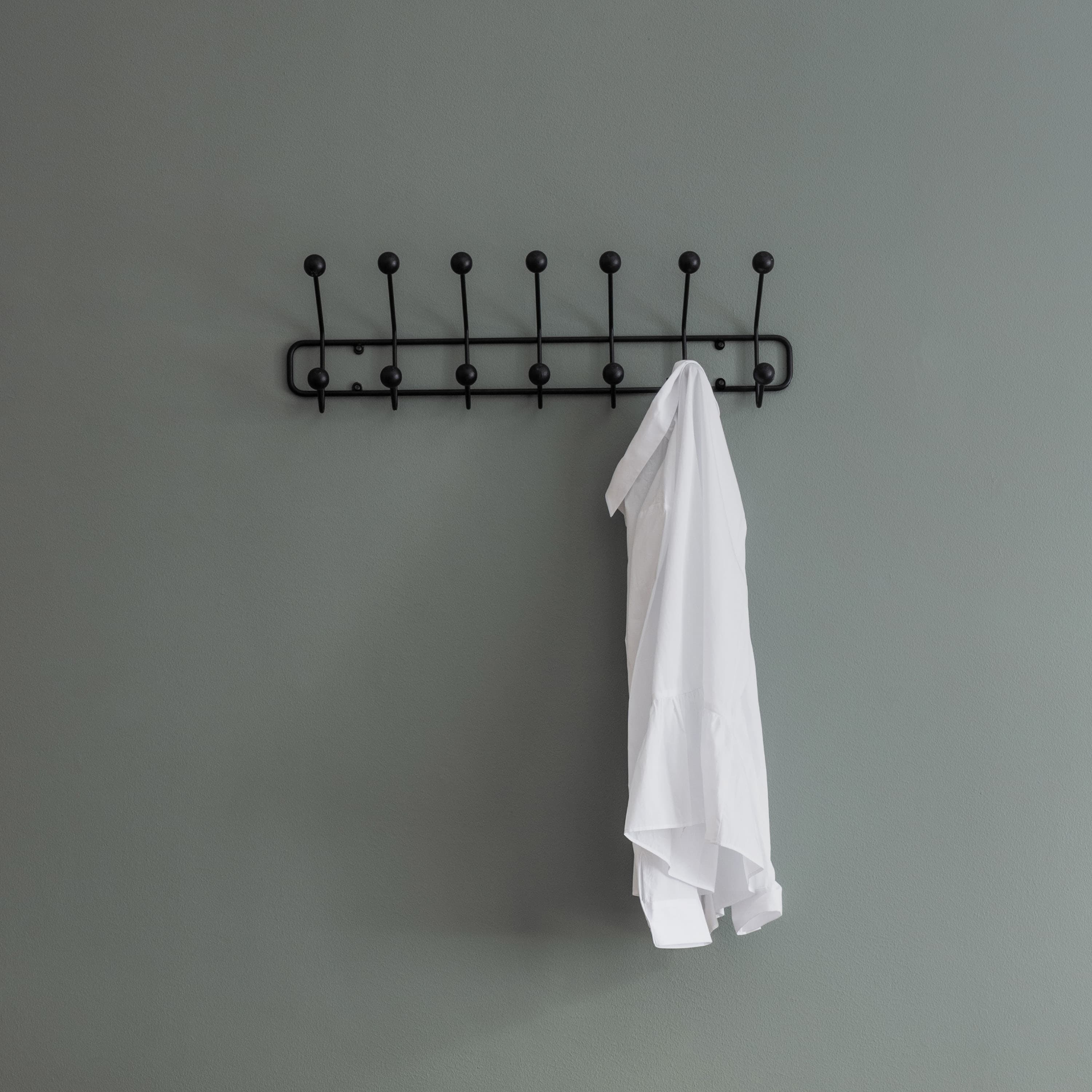 Bill Horizontal Coat Rack Greige 102cm