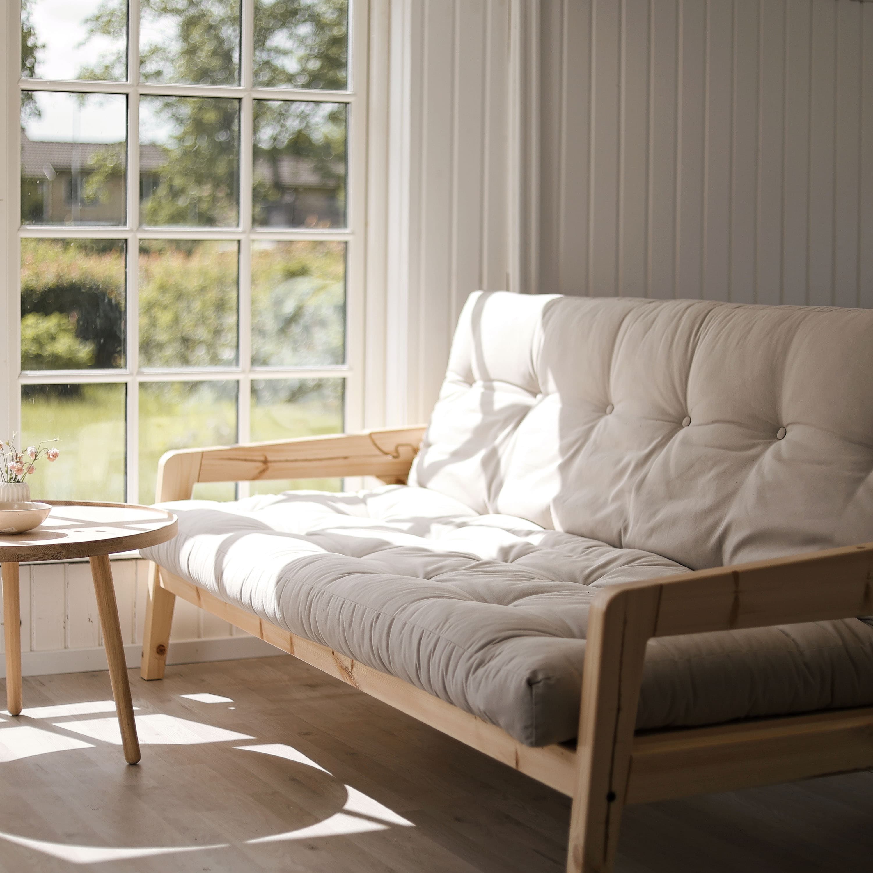 Grab Schlafsofa Natur/Beige 204cm