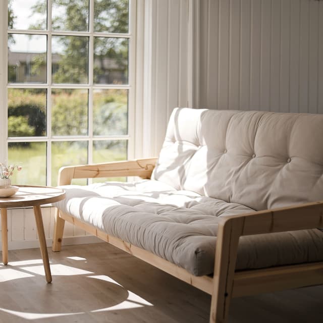 Grab Schlafsofa Natur/Beige 204cm