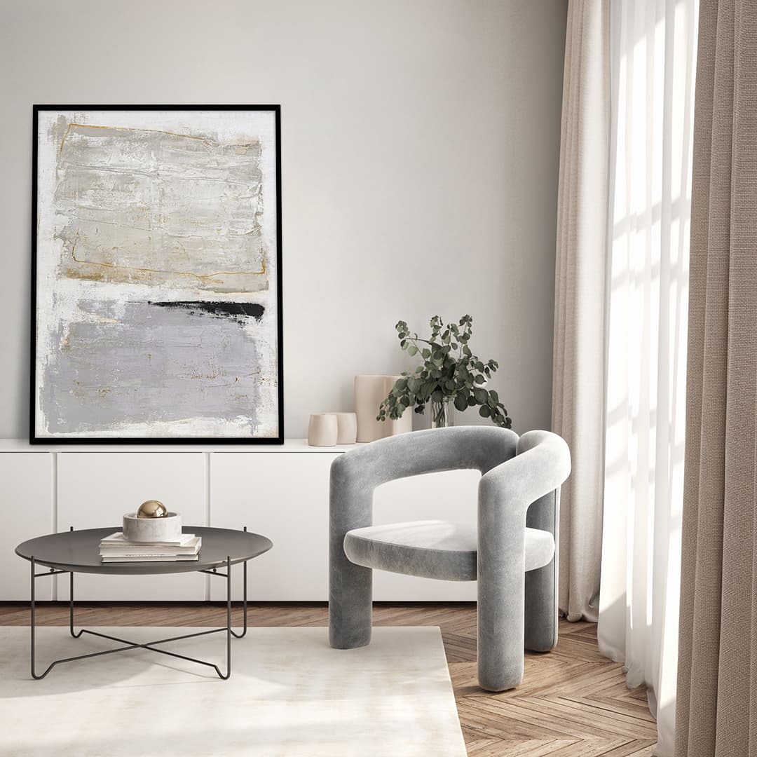 Scenario 2 Painting Black Frame 90x120