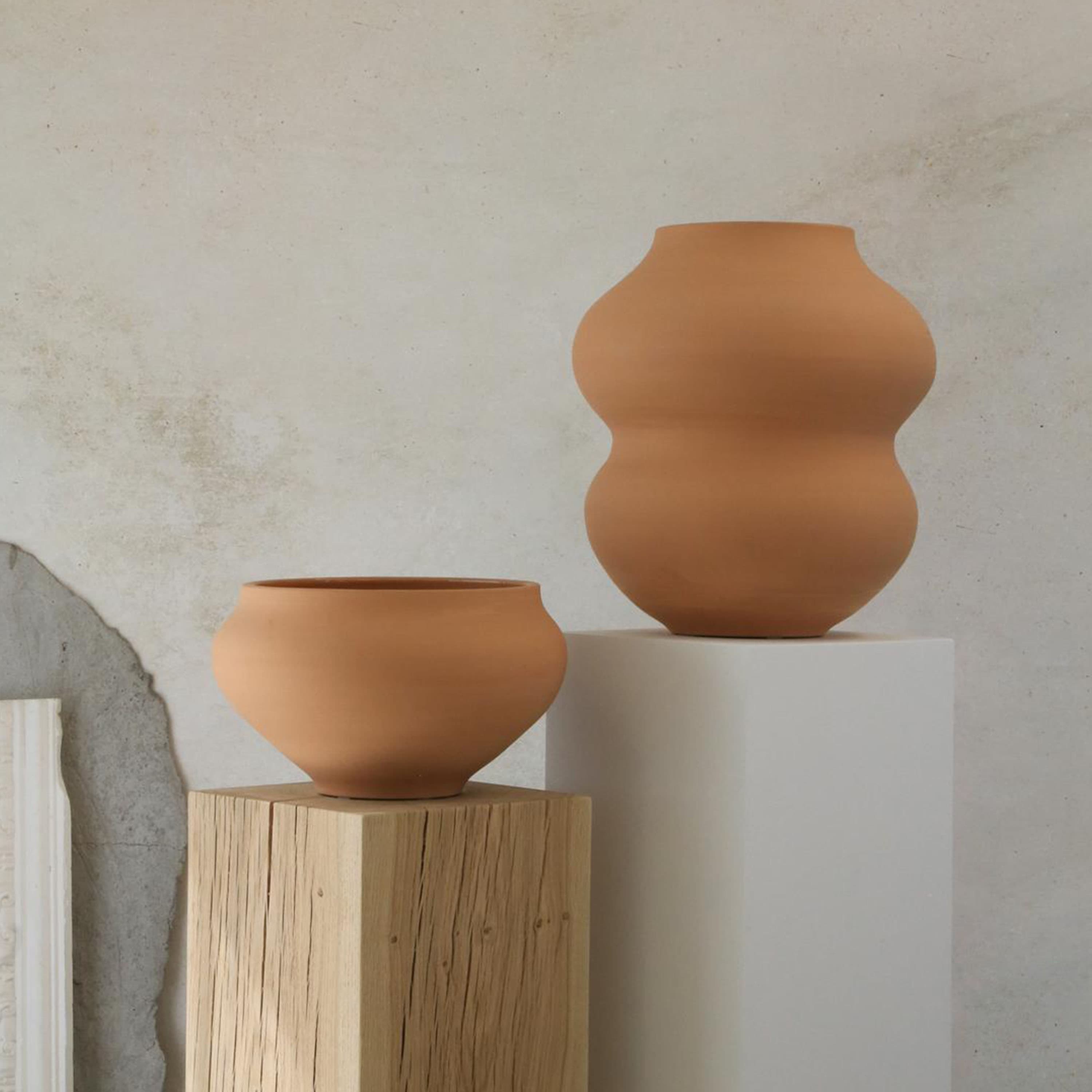 Belle Bowl Raw Pink Terracotta Ø35