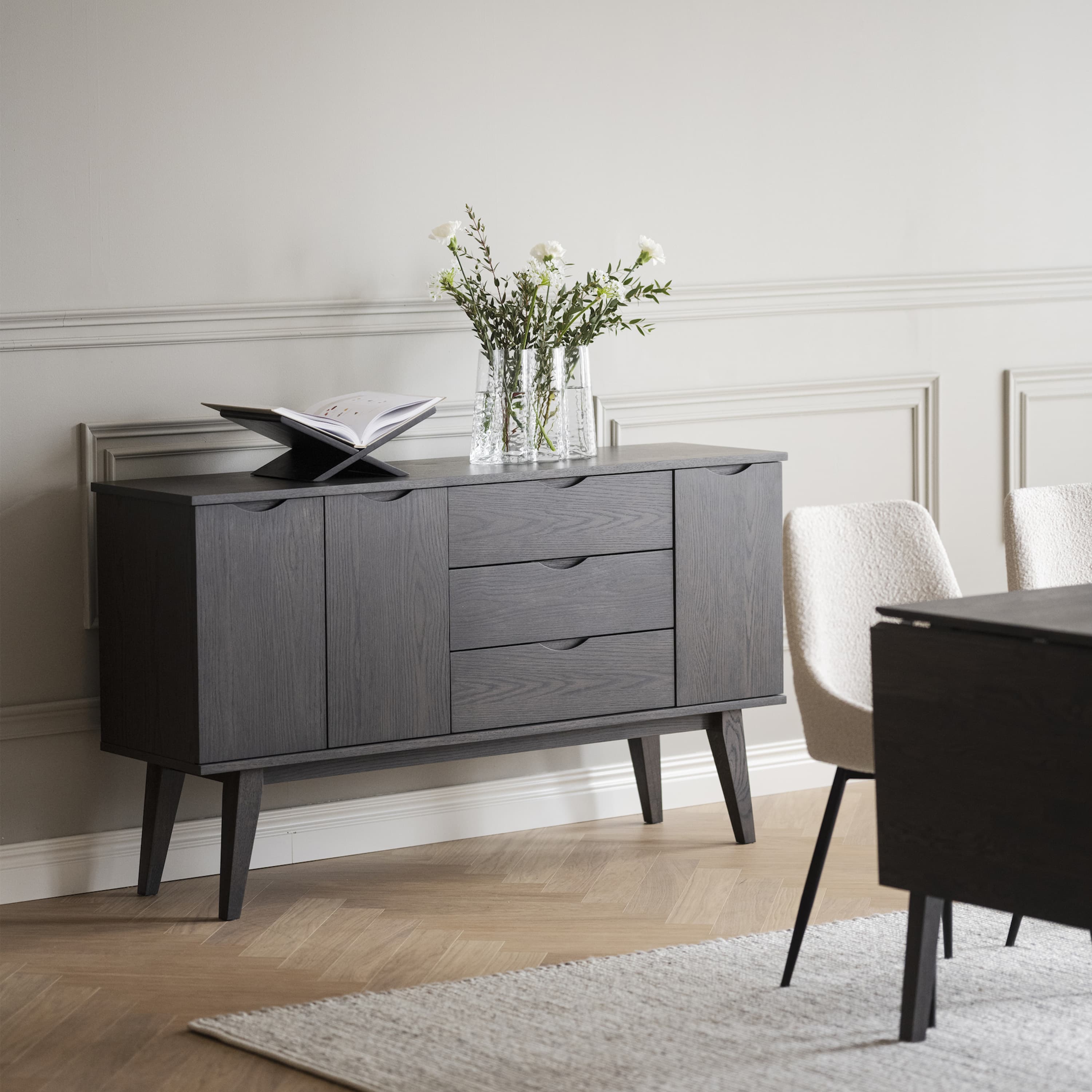 Filippa Sideboard Dark Brown 150cm