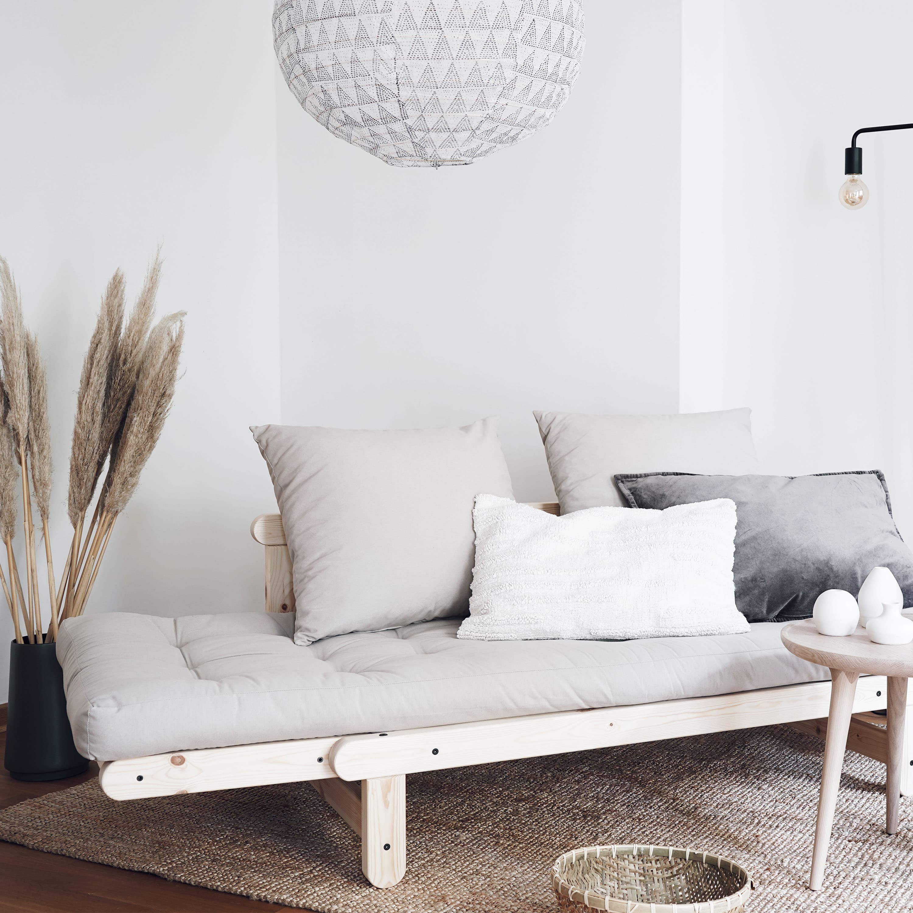 Beat Schlafsofa Natur/Linen 200cm