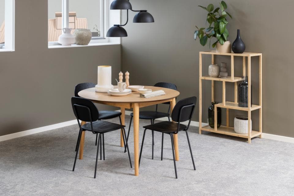 Melody Dining Table Oak Ø115