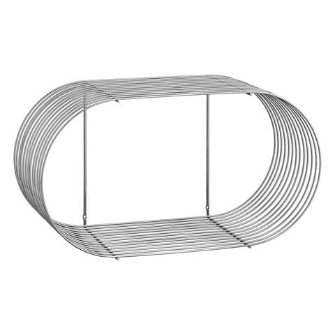 Curva Wandregal Silber 61cm