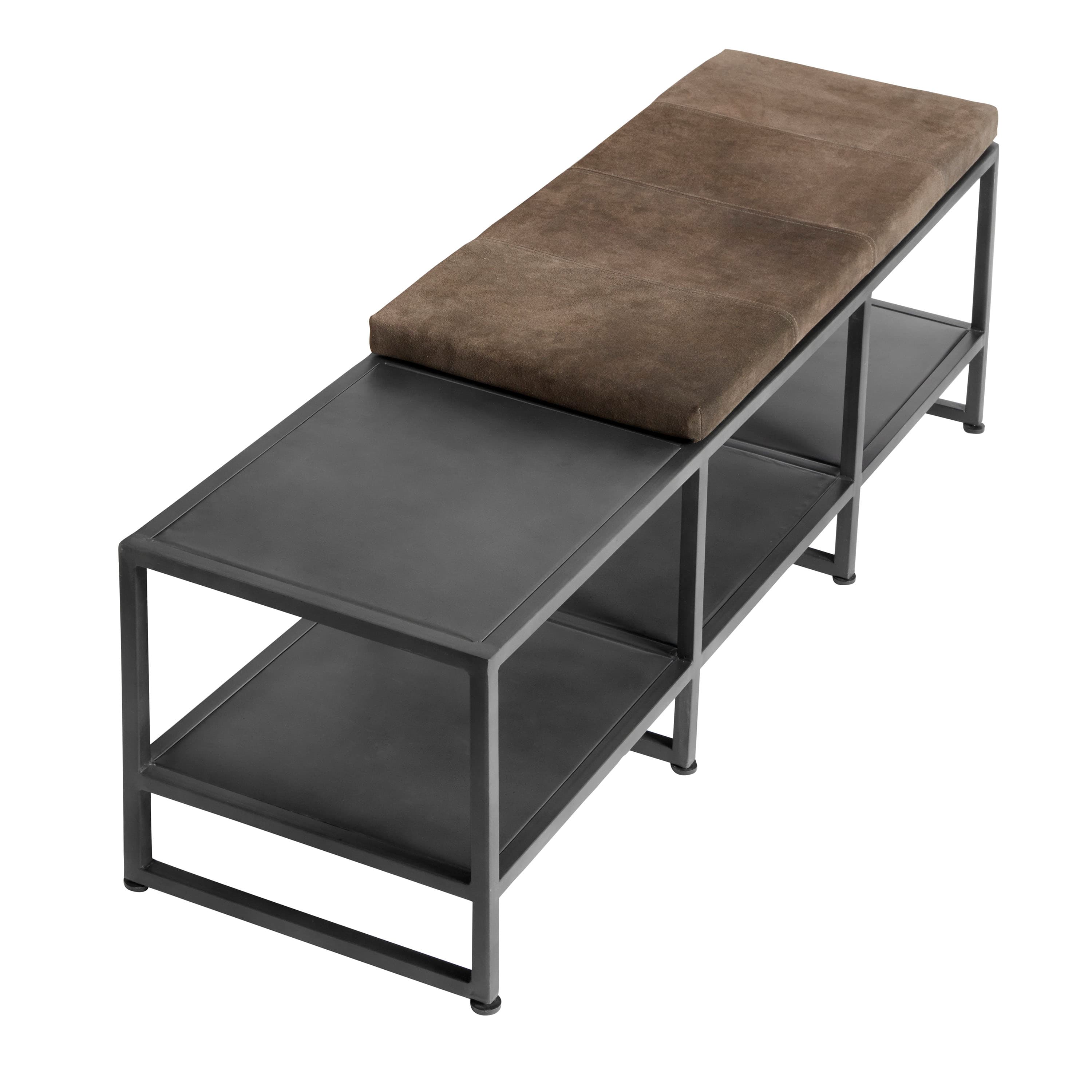Bronx Bench Black Iron Large