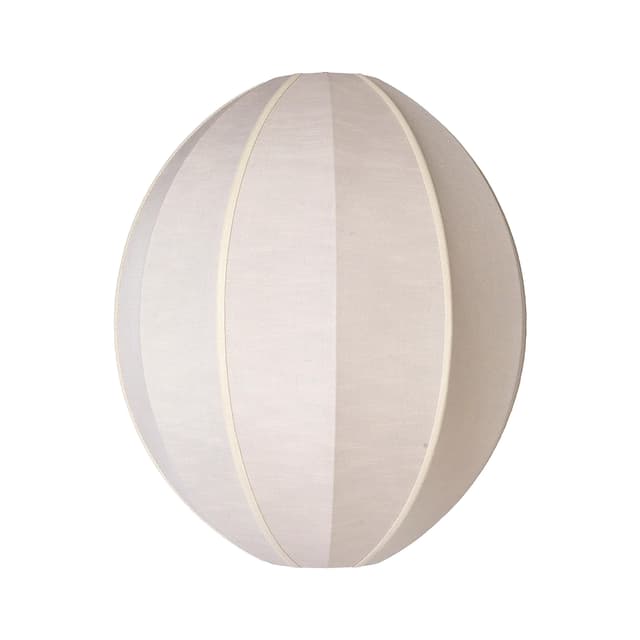 Oval L Lampenschirm Sand