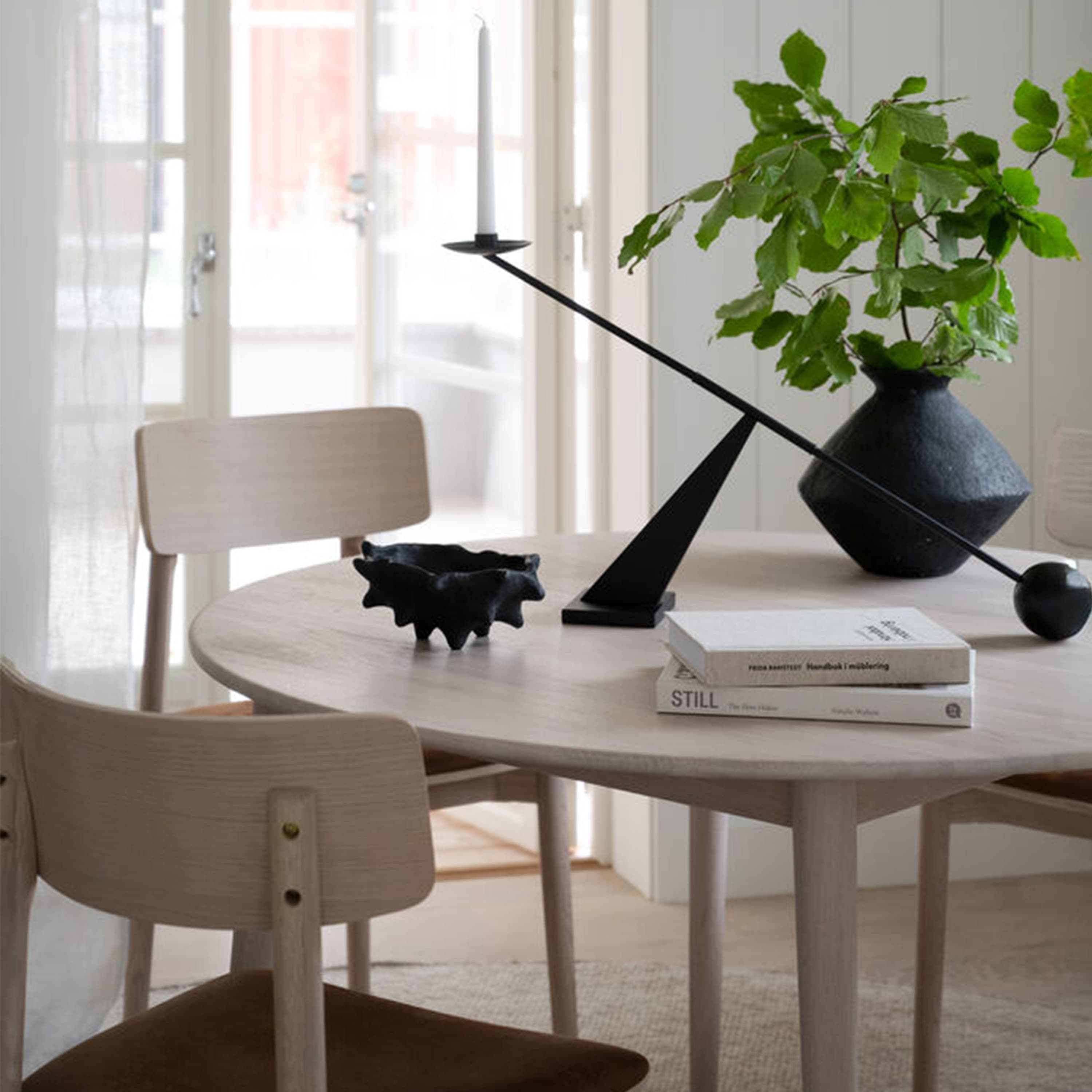 Wolcott Dining Chair White Pigmented Leather