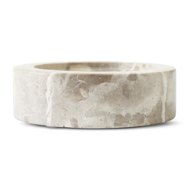 Cora Schale Marmor Beige Ø10