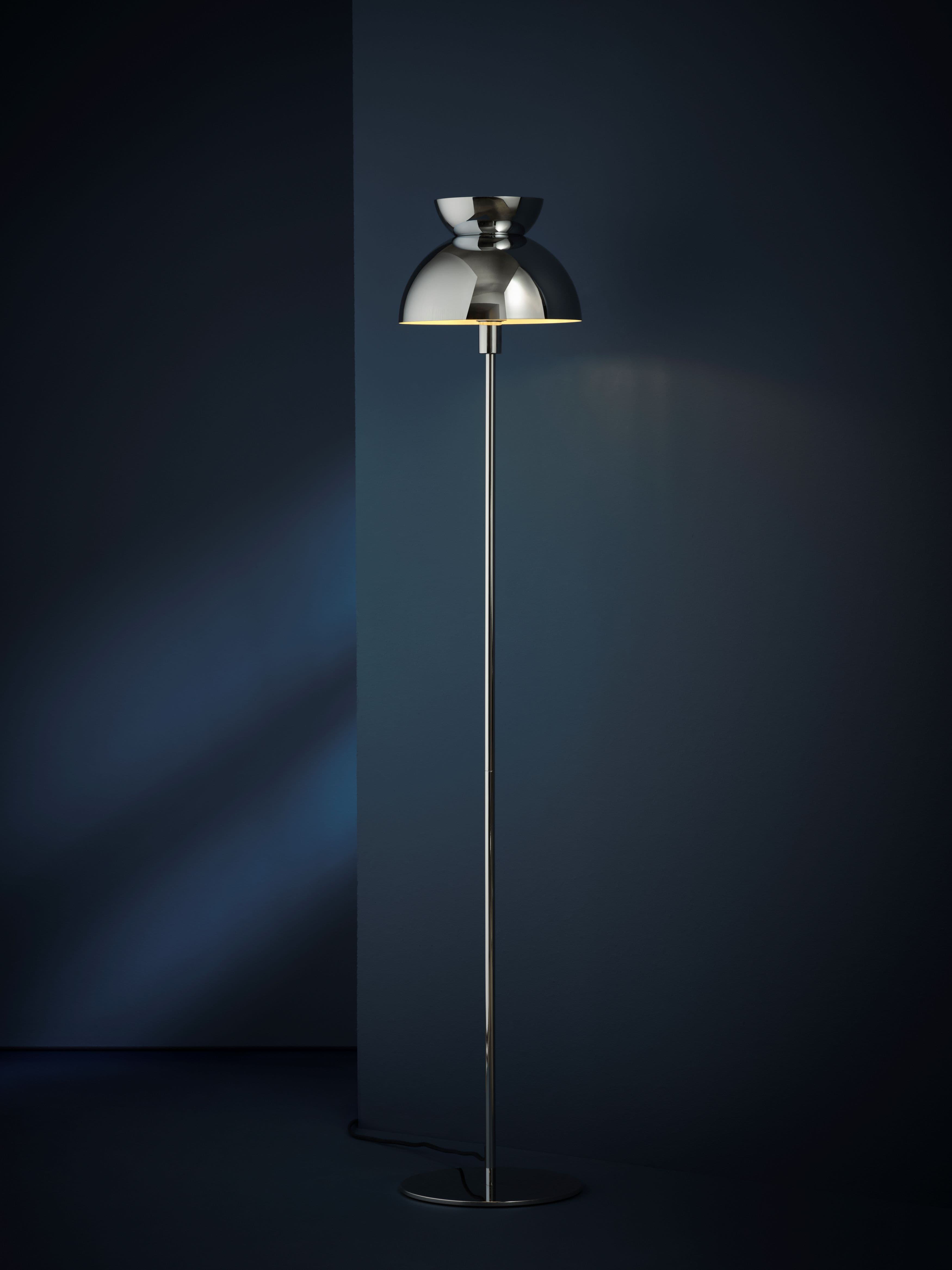 Butterfly Golvlampe Chrom 135cm