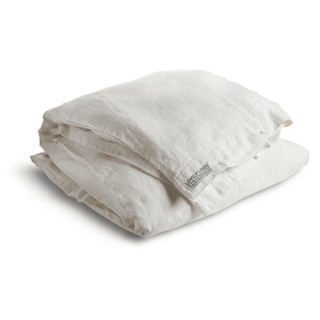 Bettbezug Leinen Off-White 240x220