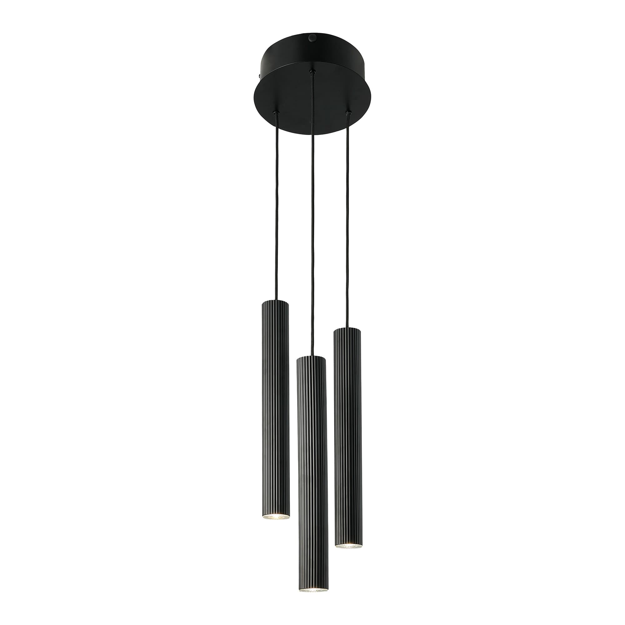 Vico 3-Rail Pendelleuchte Schwarz