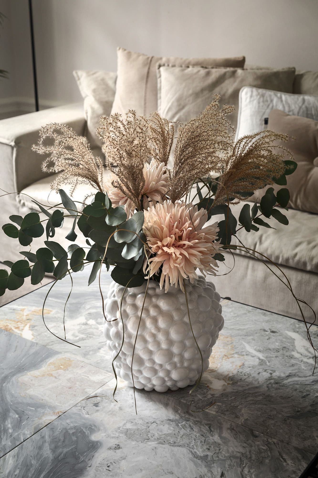Celeste Vase Weiß 26cm
