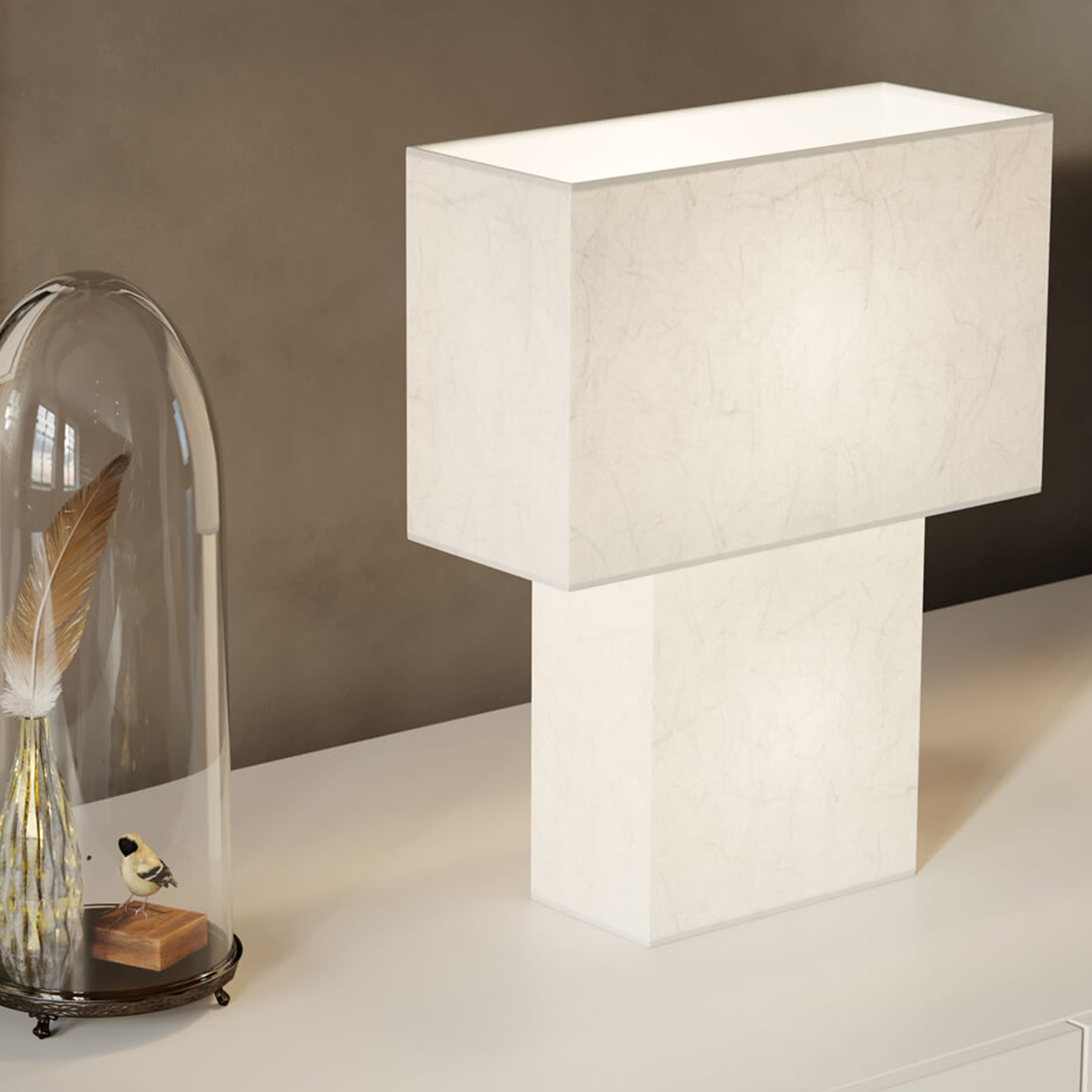 iSquare Bordslampa Vit 50cm
